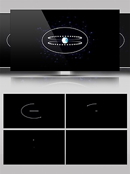 蔚蓝星球高清视频素材