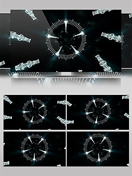 白色太空衛(wèi)星高清視頻素材