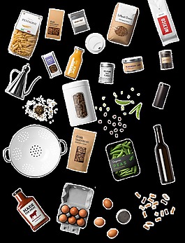 廚房用品調(diào)味料器皿透明裝飾素材