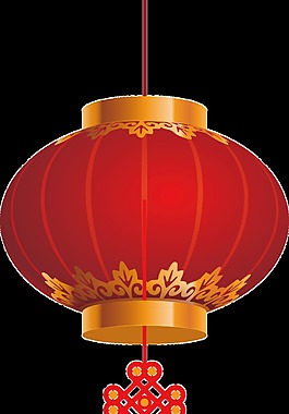 红灯笼新年元素