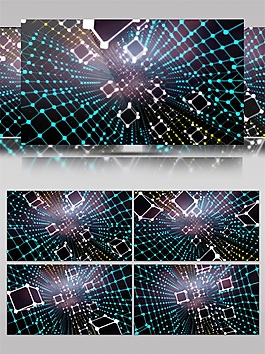 流光led动态视频素材