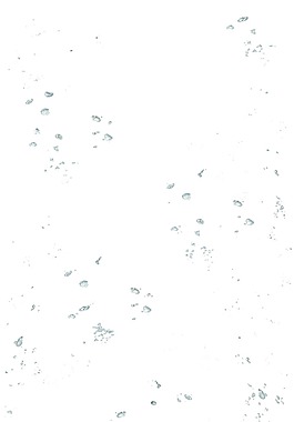 清新水滴散落圖