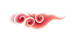 卡通動(dòng)漫云彩png元素