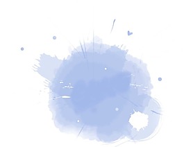 中國風墨色渲染圖PNG元素