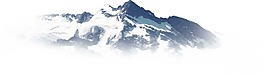 实拍雪山元素PNG