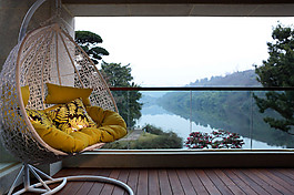 露天陽臺欄桿裝修效果圖