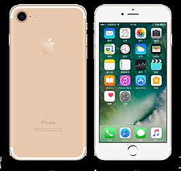 iPhone手机正反面透明装饰素材
