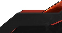 黑橘色漫畫幾何不規則彎曲PNG元素