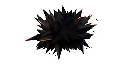 漫畫炸裂插畫png元素