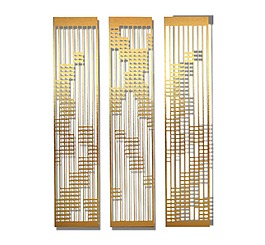 金色中式屏風(fēng)png元素