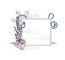 歐式手繪簡(jiǎn)約相框png元素