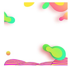 夢幻卡通抽象圖形PNG元素