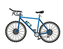 卡通賽車(chē)插畫(huà)png元素