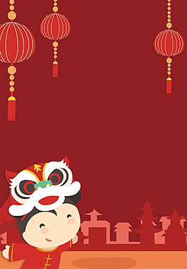 狗年海報(bào)背景設(shè)計(jì)