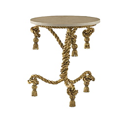 簡約石材金箔桌子設(shè)計(jì)