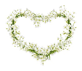 歐式白色鄒菊花環png元素