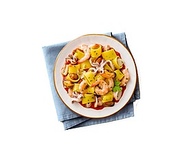 實(shí)拍西餐通心面png元素