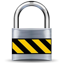 創(chuàng)意銀色鎖png元素