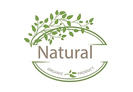 清新綠色廣告牌png元素