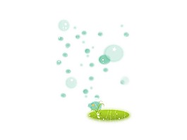 夢幻水珠png元素