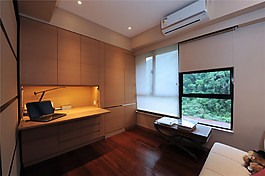 簡約臥室方形吊頂裝修效果圖