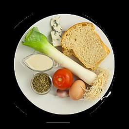 西式三明治食材