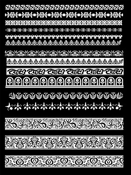 蕾絲花邊素材