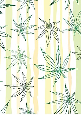 簡約植物花卉背景設(shè)計(jì)