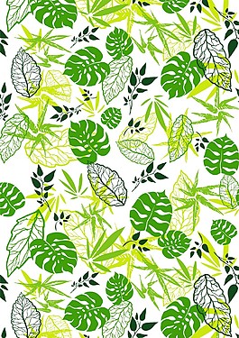 綠色植物葉子設(shè)計