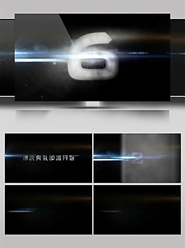 銀河酷炫數(shù)字視頻素材
