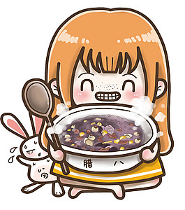 卡臘八粥元素設計