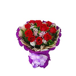 情人節(jié)艷麗玫瑰花花朵花束實(shí)物元素