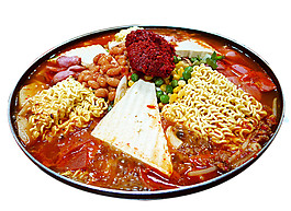 鮮美韓國部隊火鍋產品食物