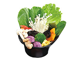清新青菜火鍋產品實物