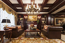 簡約客廳木質(zhì)電視背景墻裝修效果圖