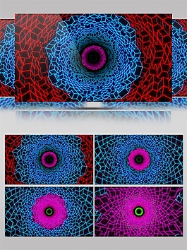 光花粒子視頻素材