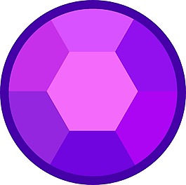 創(chuàng)意紫色幾何png元素