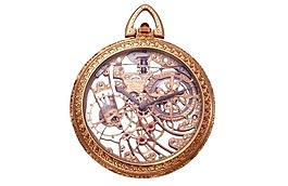 金色機(jī)械表png元素