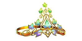 抽象彩色花紋元素