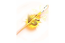 金色對(duì)抗字母元素
