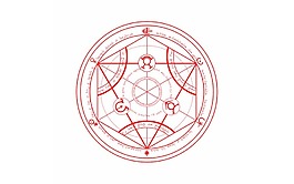 简约红色几何图形元素