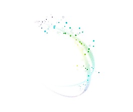 簡約藍色線條元素