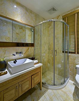 現代時尚衛(wèi)生間裝修效果圖