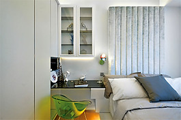 簡約臥室床頭柜裝修效果圖