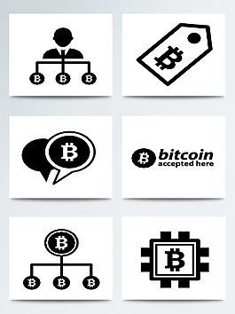 線稿比特幣轉(zhuǎn)換元素圖案