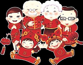 狗年除夕元素設計