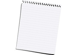 簡約白色紙張元素