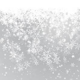 精美白雪唯美背景