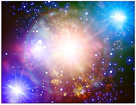 科幻酷炫星際背景