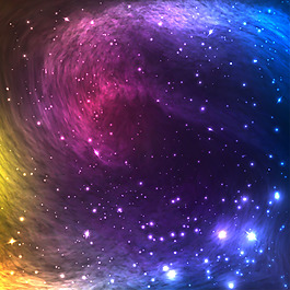 星空宇宙海报背景素材